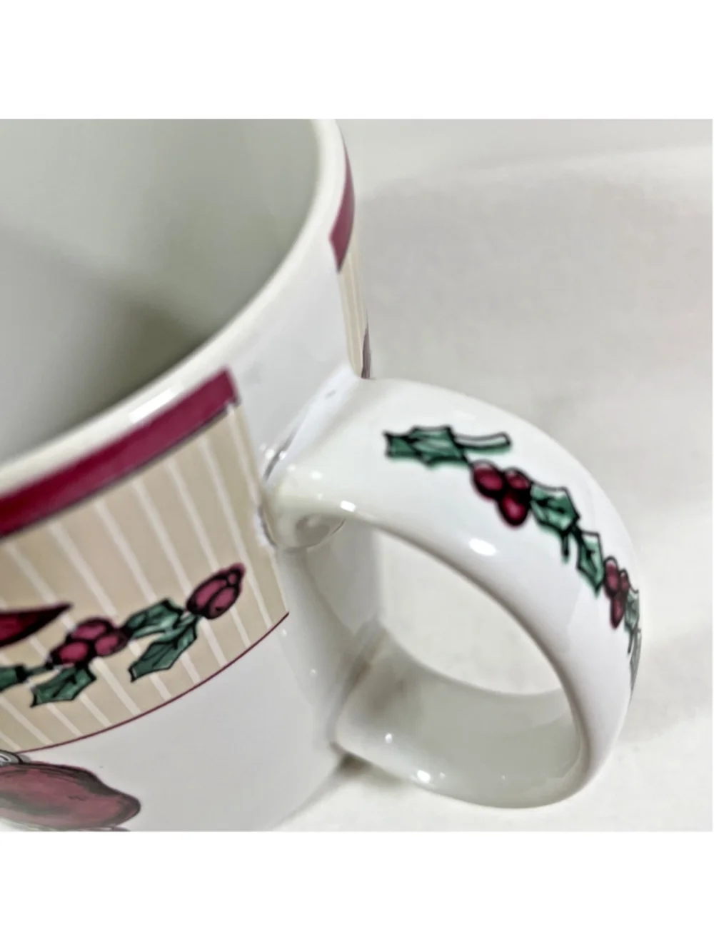 Vintage Fitz and Floyd Santa's List Coffee Tea 4